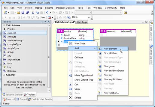 Figure 3 – Adding child to Invoice entity